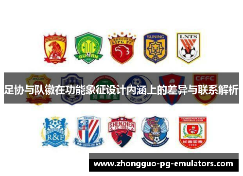 足协与队徽在功能象征设计内涵上的差异与联系解析
